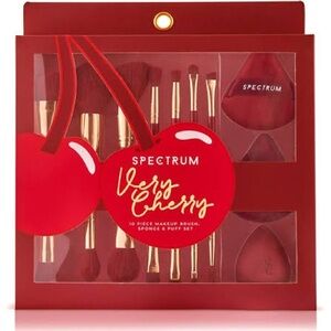 Spectrum Very Cherry 10pc Makeup Brush Set